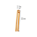 Pikkukuva 3 / 4: Bambuiset magneettiset leivänpihdit: 22 cm puiset keittiöleivänpihdit | Ekologiset, tilaa säästävät