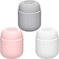 Miniatyrbild 1 av 5: 3-pack Makeup Svamp Hållare Skönhetssvamp Silikon Bärväska Svamp Makeup Ägg Förvaringslåda Puderpuff Skyddande Behållare För Makeup Svamp