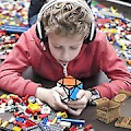Miniatyrbild 2 av 5: 3x3 Intellect Black Base Speed ​​Pussel Tilt Twist Rubik's Cube