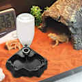 Miniatyrbild 5 av 5: Automatisk dricksfontän för husdjur, dricksfontän för reptiler, sköldpaddor, ödlor, bassäng, reptilbox, landskapsdesign