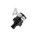 Miniatyrbilde 4 av 4: Universal kranadapter for hagekran og hageslange, hageslangekobling for blandebatteri svart