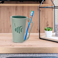 Miniatyrbillede 4 af 5: 2 stk. tandbørste krus badeværelse tumbler tandbørste kop badeværelse kopper vand kaffe mælk juice drikkekop