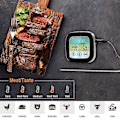 Miniatyrbild 4 av 5: Trådlös Grilltermometer för Grillning, Digital Kötttermometer med Dubbla Sondes, Timer, Alarm, Röktermometer för Kök, Ugn, Mat med