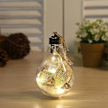 Miniatyrbild 2 av 4: 2 st Transparent Julkula Juldekoration Kreativ Simulerad Glödlampa Julgran D