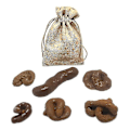 Miniatyrbillede 1 af 2: 1 Sæt Imitation Poop Legetøj Dekorative Poop Rekvisitter Prank Legetøj (chokolade)