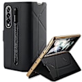 Pikkukuva 5 / 5: Yhteensopiva Samsung Z Fold 4 -kotelon kanssa, Galaxy Z Fold 4 -kotelo kynänpidikkeellä ja integroidulla näytönsuojalla, telineellä, kansi kotelo_s (Musta)