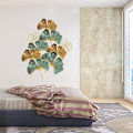 Miniatyrbild 5 av 5: En uppsättning ginkgobladsväggdekaler, självhäftande väggdekoration