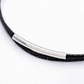 Miniatyrbilde 4 av 4: Justerbart choker-kjede i svart, halskjede for damer og jenter