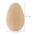 Miniatyrbilde 2 av 3: 20 stk Påske Barn DIY Håndverk Tre Egg Flat Bunn Ubehandlet Tre Egg