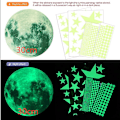 Miniatyrbild 2 av 4: Glow In The Dark Stars, 435 Fluorescerande Stickers, Glow In The Dark Glow In The Dark Vägg Tak Stickers Dekoration för Barnrum Glow Starry
