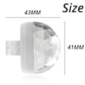Miniatyrbillede 1 af 4: 2 stk. Bil USB Atmosfærelys DJ RGB Mini Farverig Musik Audio Led Apple USB Interface Ferie