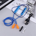 Miniatyrbild 5 av 5: Öronproppar Bluetooth-hörlurar för arbete, brusreducering, hörselskydd, byggarbetsplatser, bullriga platser, orange färg