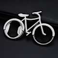 Miniatyrbillede 3 af 5: 1 stk. cykel flaskeåbner, cykelformet ølflaskeåbner nøglering, ølflaskeåbner nøglering til hipstere og cykelentusiaster