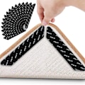 Miniatyrbillede 1 af 5: Tæppegreb Anti-Slip Måtte, 16 Stykker Anti-Slip Måtte Til Tæppe, Tæppegreb Skridsikre Tæppeunderlag, Vaskbare Genanvendelige