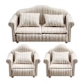 Miniatyrbild 1 av 4: 3 st Soffa Miniatyr Soffa Modell Dockhus Möbel Soffa Miniatyr Soffa Modell Miniatyr Soffa Kudde luolv