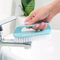 Miniatyrbilde 2 av 4: Multifunksjonell børste holdbar myk plast rengjøringsbørste for vask av klær sko husarbeid tilfeldige farger