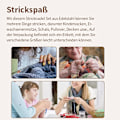 Miniatyrbillede 2 af 5: Runde strikkepinde i rustfrit stål, sæt til vævning, håndværk, sweater, syning, værktøj, tilbehør (11 størrelser, 80 cm)