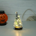 Miniatyrbild 1 av 4: 1:12 10cm Dockhus Miniatyr Litet Julgran Tallnål Med Led Ljus För Dockhus Juldekorationer Tillbehör