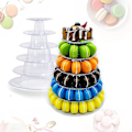 Pikkukuva 1 / 4: Macaron-kakkujalusta Pyöreä Muovinen Kakkutornin Jalusta Niuniu