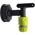 Miniatyrbilde 2 av 5: 1 stk 1/2\" Tote Tank Drain Adapter med trykkslangekobling for hageslangekoblinger hjemme