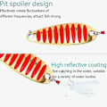 Miniatyrbild 2 av 4: 1 st Metall Ing Lures Sked / silver Bait Bait Paljetter Ing Tackle