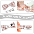 Miniatyrbillede 4 af 4: 50 stk. dobbelt gaffel pin curl clips indstilling sektion hårklemmer metal sølv hårnåle styling clips til salon hår