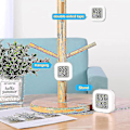 Miniatyrbild 3 av 4: 3-pack inomhus termometer, fuktighetsmätare, digital hygrometer, rumstemperaturmätare för hemmet