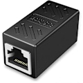Miniatyrbillede 1 af 5: RJ45 Ethernet-kobling Hun til Hun-stik til GetRich Ethernet-kabelforlængelse