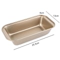 Miniatyrbild 2 av 5: Bakform, Non-stick Baguette Bakform Ugn Brödform (2 st)
