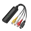 Miniatyrbilde 1 av 4: Video Grabber USB Grabber-kort, Konverter Audio Video Digitizer Adapterusb2.0 Video Capture Card Ezcap Live Opptak Bilde Lyd Mobiltelefon Fangst H
