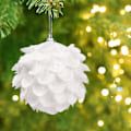 Miniatyrbild 5 av 5: 1 Ask Julgranspynt Ögonfångande Unik Form Styrofoam Snodd Typ Julbollar för Hemmet (3,2A)