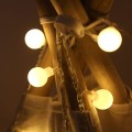 Miniatyrbild 5 av 5: Camping LED-lampor Dekoration Rund Boll String Light Sky Curtain Natt Atmosfär Ljus Liten String Booth Booth Nattmarknad Atmosfär Ljus Liten