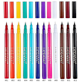 Miniatyrbild 1 av 4: 12-pack Matt Regnbågsfärgad Flytande Eyeliner Set, 12 Färger Mjuk Och Superskarp Spetsborste Eyeliner, Vattentät Högpigmenterad Eyelinerpenna Set