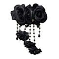 Miniatyrbilde 2 av 5: Goth Hårklipp Dødsdag Hårpynt Steampunk Barrettes Goth Hårnål