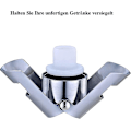 Miniatyrbillede 4 af 5: Rustfrit Champagne Prop, Champagne Saver Prop med Fødevarekvalitet Silikone, Genanvendelig Flaskeprop til at Holde Champagne Frisk (Sølv, 2 Pakker)