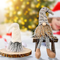Pikkukuva 5 / 5: Joulukoristeet, plushi Tomte, joulupehmolelut lahjaksi lapsille ja naisille (harmaa)