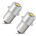 Miniatyrbilde 1 av 5: P13.5S LED-lommelyktpære, kraftig oppgradert LED-pære, erstatningskonverteringssett (2-pakning)