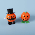 Pikkukuva 4 / 4: Halloween-kellot, kellokonelelu, kurpitsa, kellokonelelut, Halloween-hyppylelut, lelukurpitsa, 2 kpl, oranssi