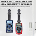 Miniatyrbild 2 av 5: 2-pack magnet hängare kit magnetisk och hängare rem för multimeter mätare hängande kit stark multim