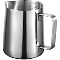 Miniatyrbillede 1 af 2: Mælkeskumkande Espresso Dampkande Rustfrit Stål Kaffeskumkop Med Skala (600ml)