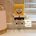 Miniatyrbild 5 av 5: Spongebob Diskställ Cartoon Kreativ Diskställ Är Tillverkad Av Hållbara Och Lättstädade Material För Disktrasa Diskborste Gryta