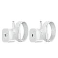 iPhone Lader - Hurtiglader - Adapter + Kabel 20W USB-C 2stk 2Pcs