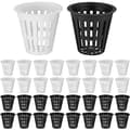 /EA/50 st plast hydroponiska korgar, nät hydroponisk planteringskruka