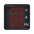 /EA/Digital Spänningsströmsfrekvensmätare Panel Voltmeter Amperemeter LED-Display
