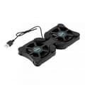 /EA/Vikbar USB Kylfläkt CPU-kylare Mini Octopus Notebook Kylplatta Tyst Ställ Dubbla Fläktar