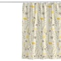 /EA/Duschdraperi 100 x 180 cm Växter Blommor Tjockt Polyestertyg