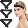 /EA/3-pack elastiska band för peruk för att hålla håret på plats 3 cm svart nylon E