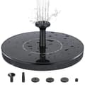 /EA/Solcellsfontän Solvattenpump Flytande Panel Trädgårdslampa