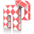 /EA/1 Pakkaus (Punainen) Magic Snake, jossa 48 palikkaa, Magic Snake Cube Twist P