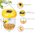 Miniatyrbild 2 av 7: Getingfälla, 2-pack Getingfällor Utomhus Hängande, Bålgetingsfälla, Snickarbi-fällor för Utomhusbruk, Återanvändbar Hängande Hornetfälla Orange